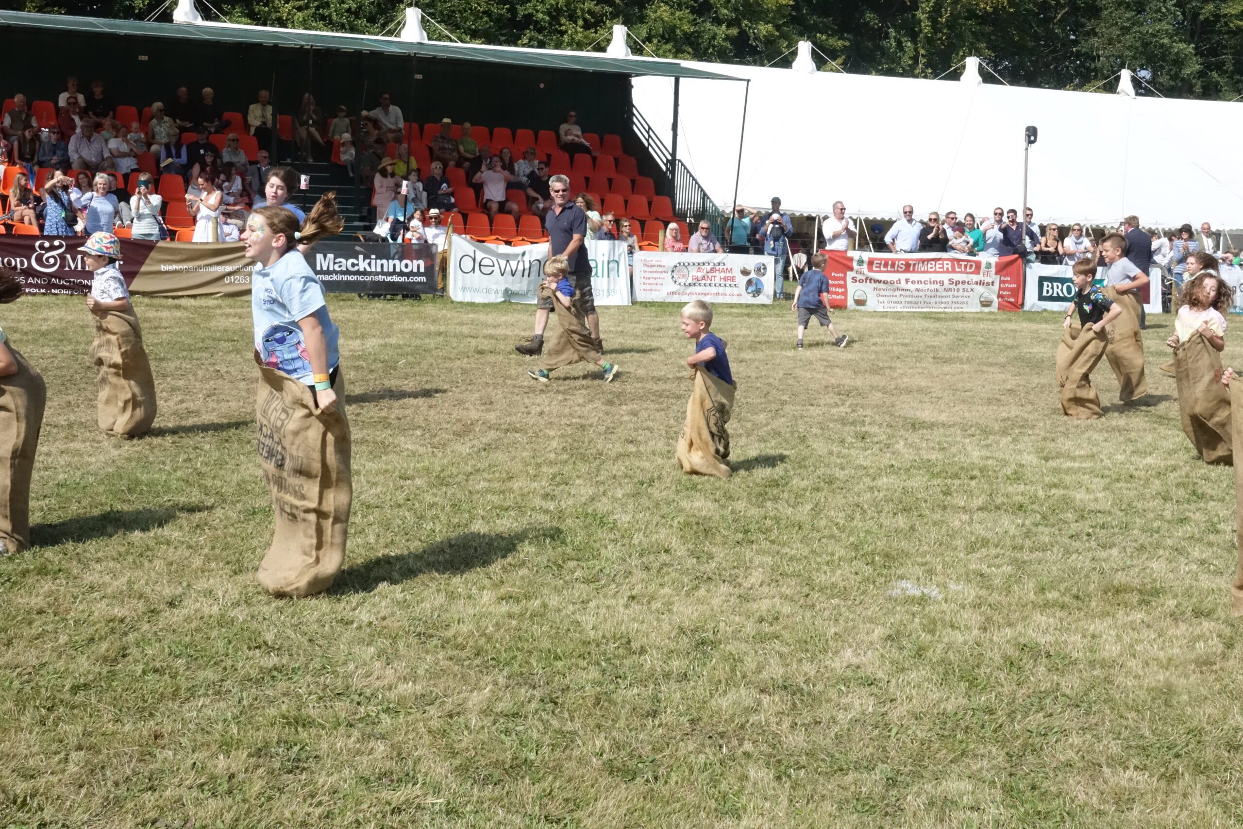 Childrens' Sack Races